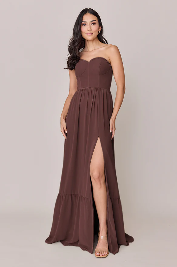 Valentina Chiffon Dress | Made To Order - Image 81