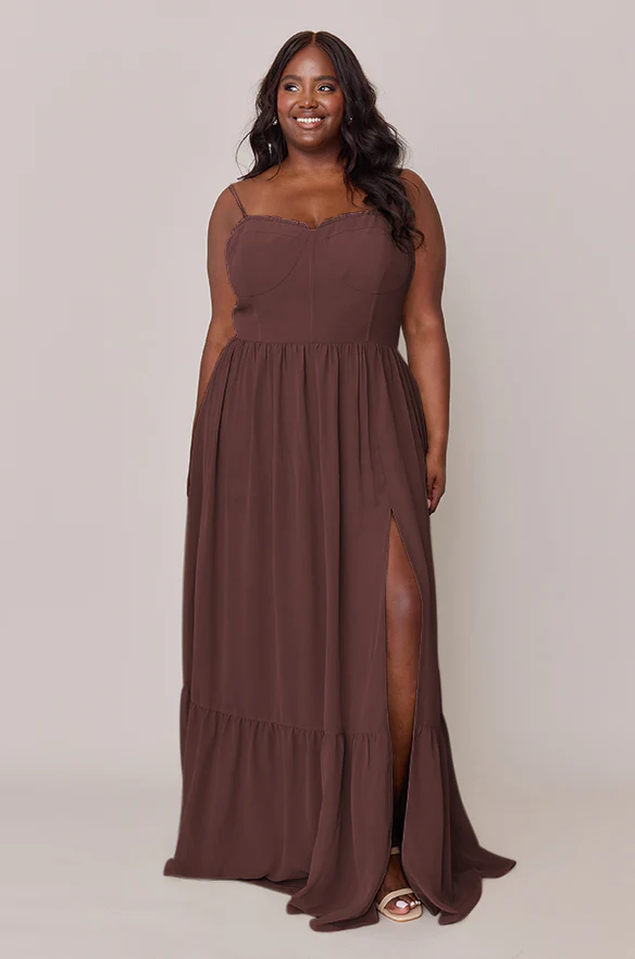 Valentina Chiffon Dress | Made To Order - Image 83