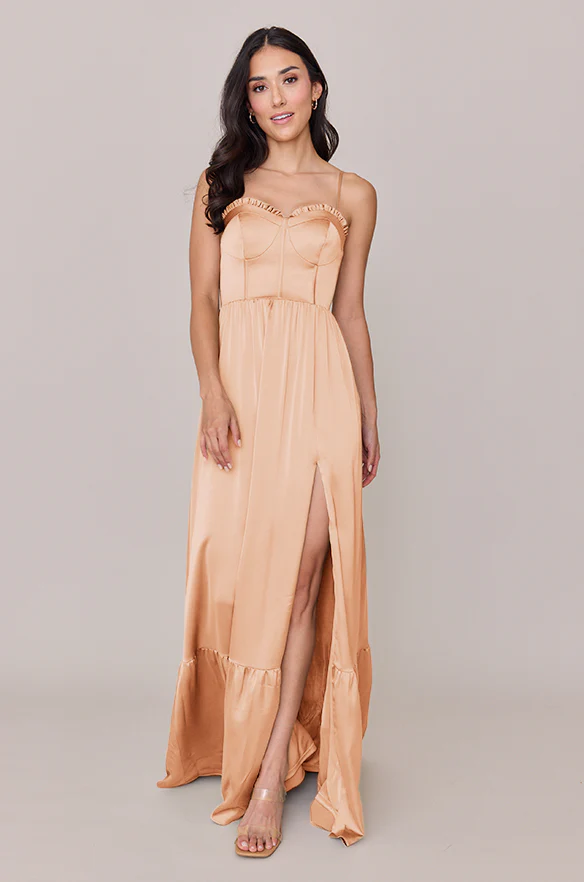Valentina Satin Dress | Made To Order - Image 110