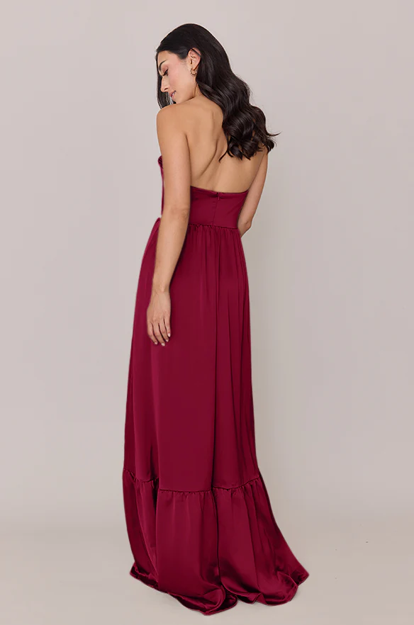 Valentina Satin Dress | Made To Order - Image 12