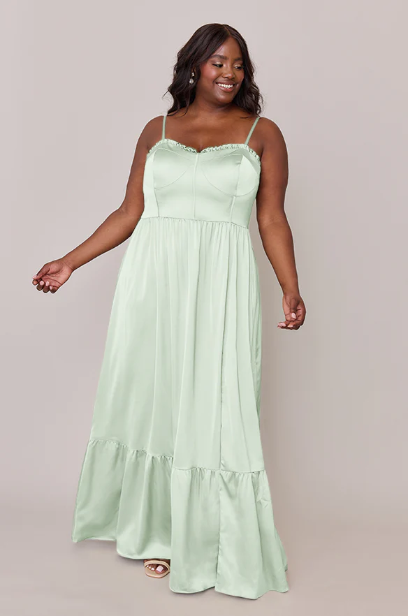 Valentina Satin Dress | Made To Order - Image 120