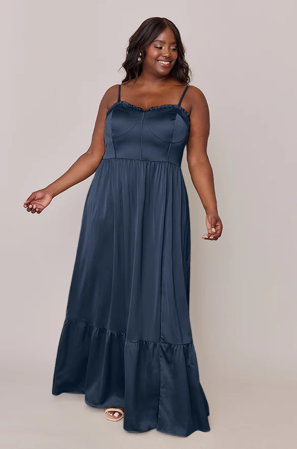 Valentina Satin Dress | Made To Order - Image 128