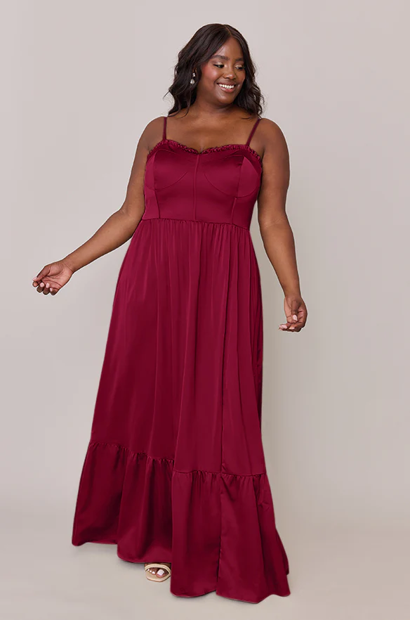 Valentina Satin Dress | Made To Order - Image 13