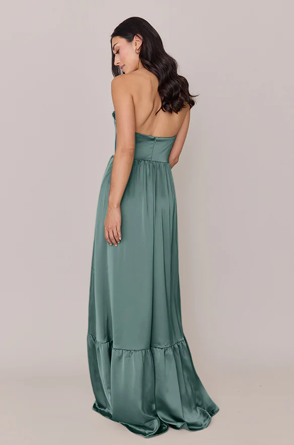 Valentina Satin Dress | Made To Order - Image 133