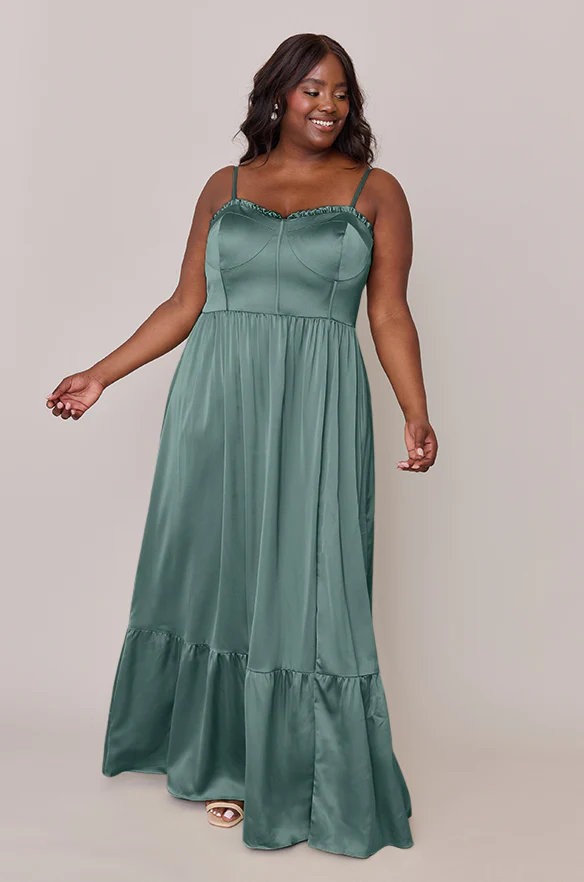 Valentina Satin Dress | Made To Order - Image 134