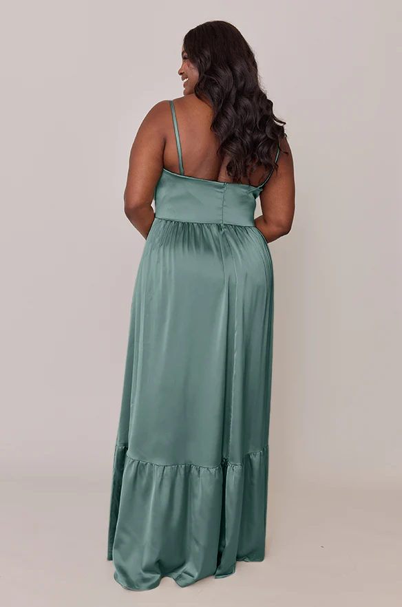 Valentina Satin Dress | Made To Order - Image 135