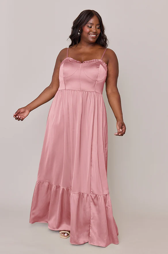 Valentina Satin Dress | Made To Order - Image 138