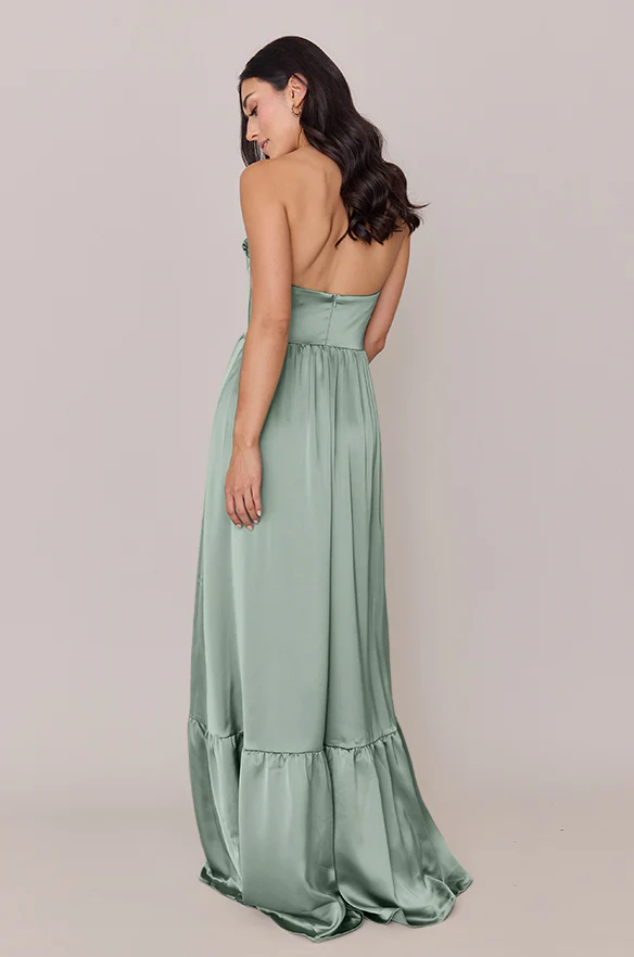 Valentina Satin Dress | Made To Order - Image 145