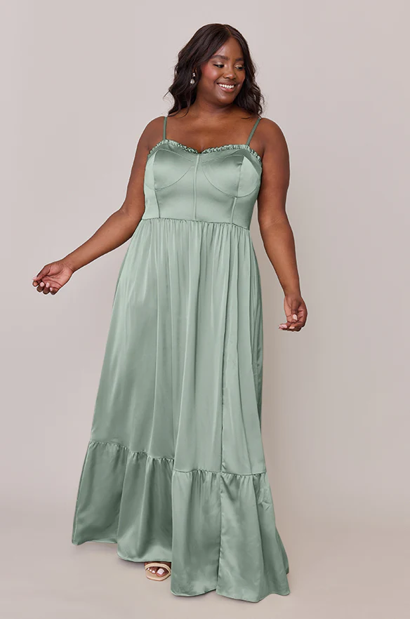 Valentina Satin Dress | Made To Order - Image 146