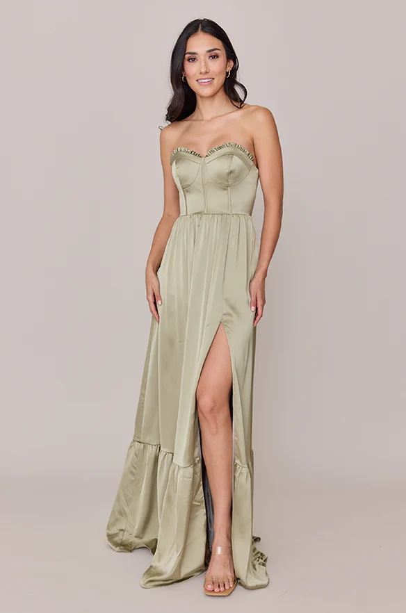 Valentina Satin Dress | Made To Order - Image 148