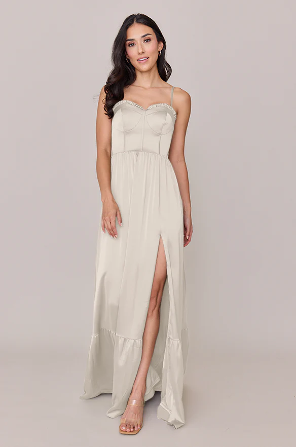 Valentina Satin Dress | Made To Order - Image 156
