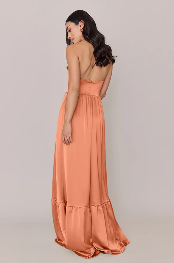 Valentina Satin Dress | Made To Order - Image 159