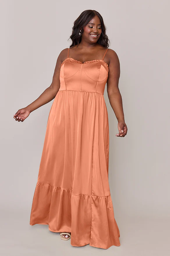 Valentina Satin Dress | Made To Order - Image 160