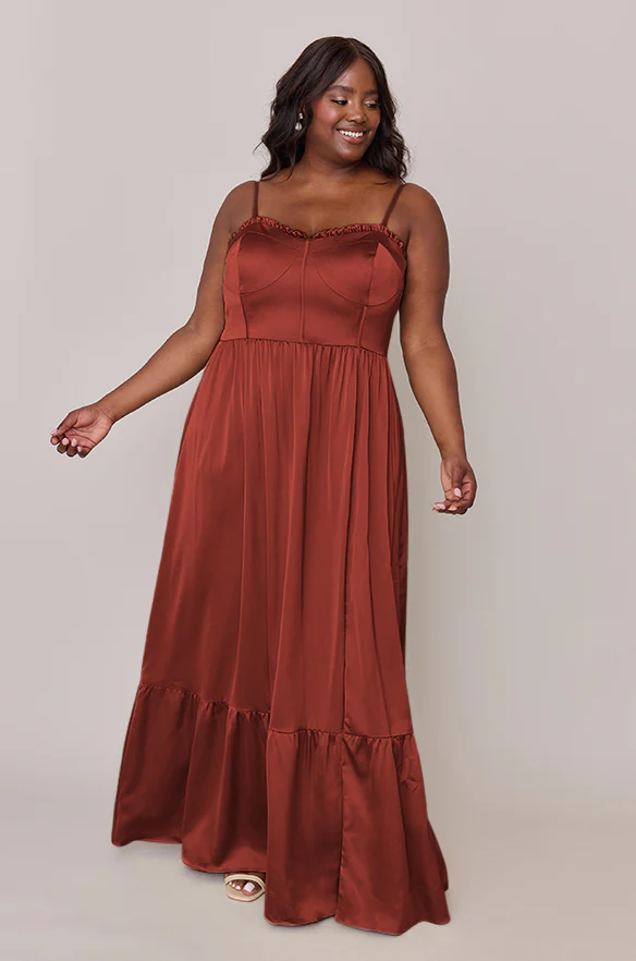 Valentina Satin Dress | Made To Order - Image 168