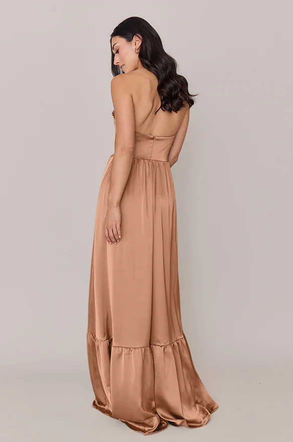 Valentina Satin Dress | Made To Order - Image 171