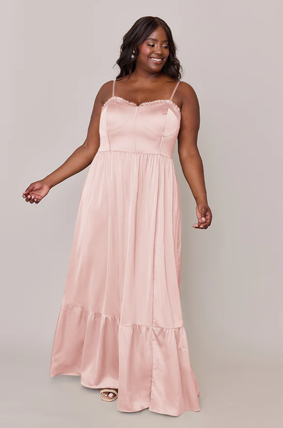 Valentina Satin Dress | Made To Order - Image 18