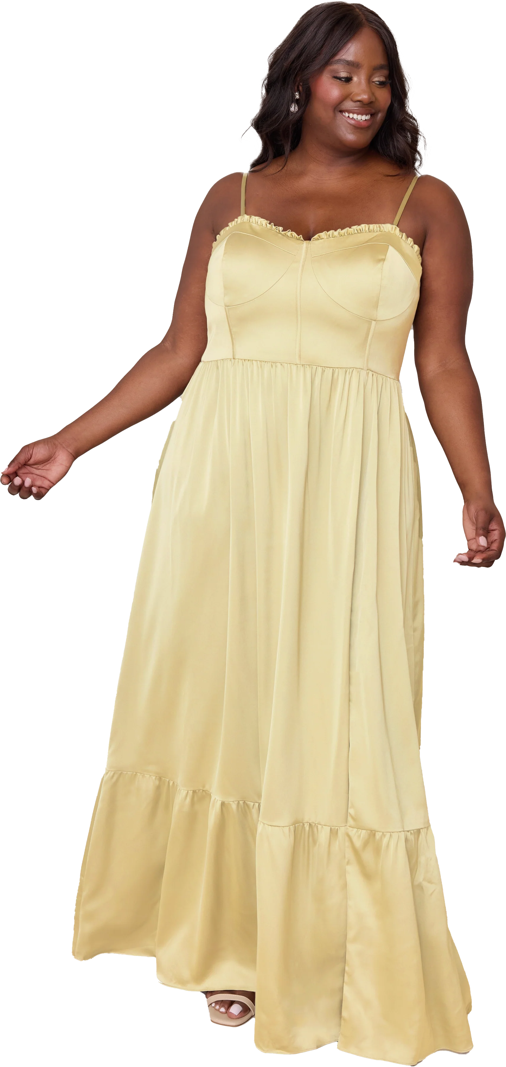 Valentina Satin Dress | Made To Order - Image 234
