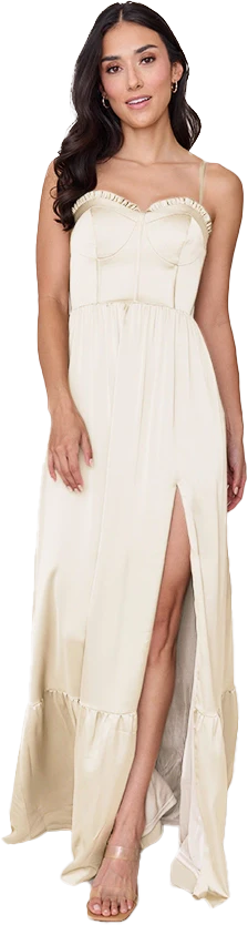 Valentina Satin Dress | Made To Order - Image 235