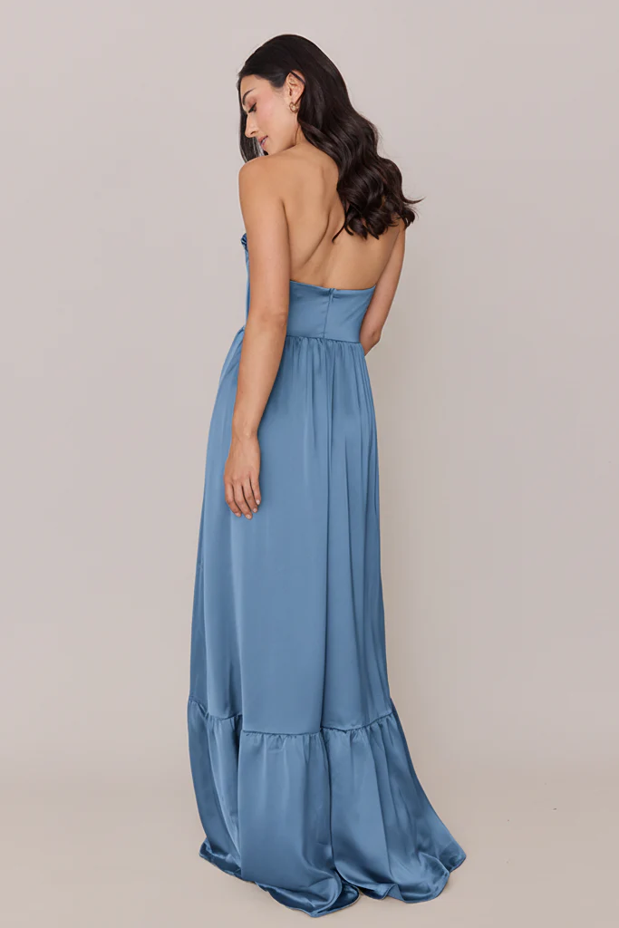 Valentina Satin Dress | Made To Order - Image 238