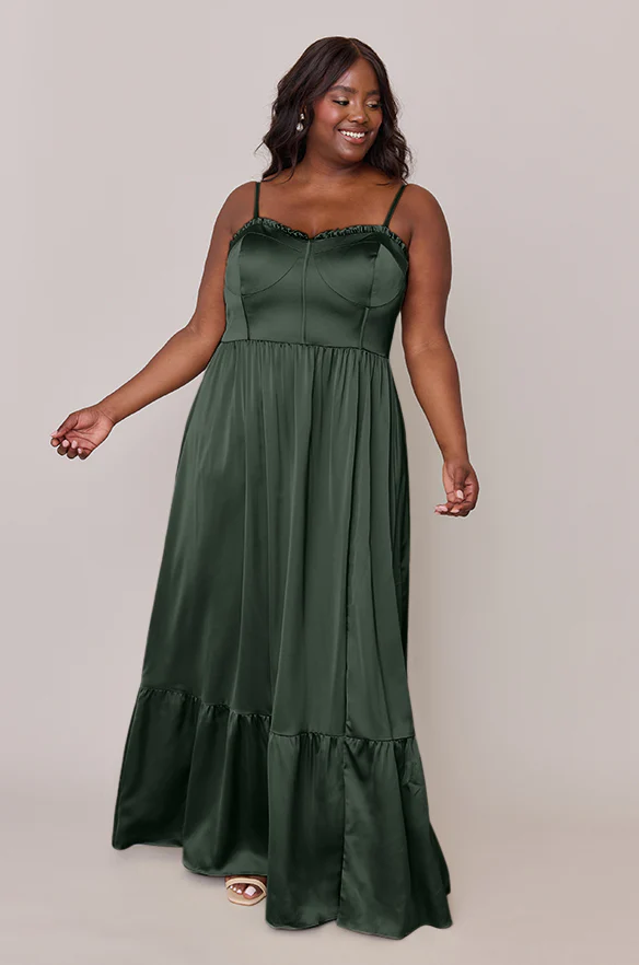 Valentina Satin Dress | Made To Order - Image 33