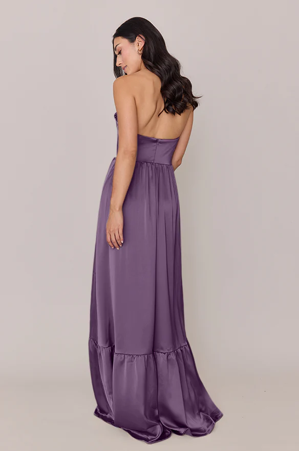 Valentina Satin Dress | Made To Order - Image 39