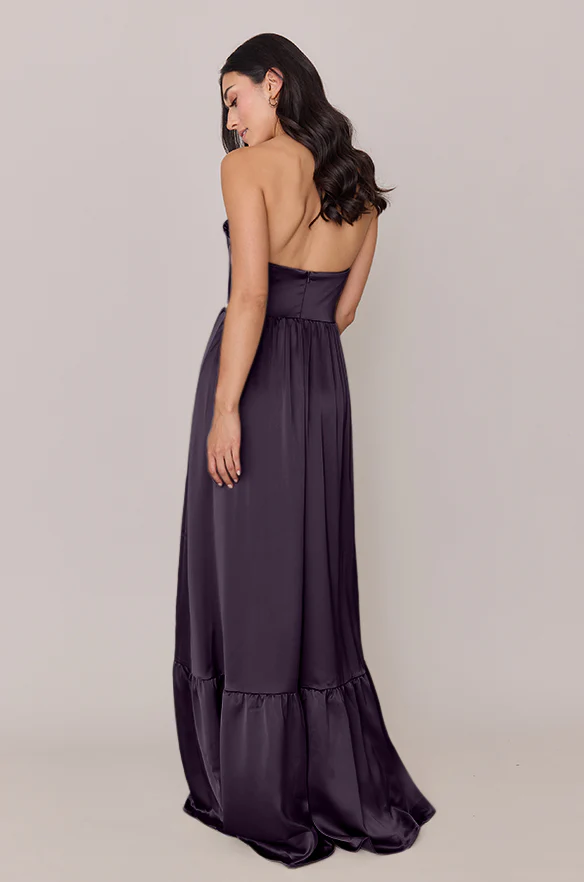 Valentina Satin Dress | Made To Order - Image 41