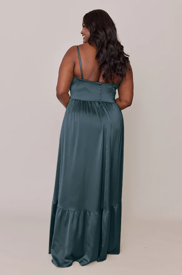 Valentina Satin Dress | Made To Order - Image 47