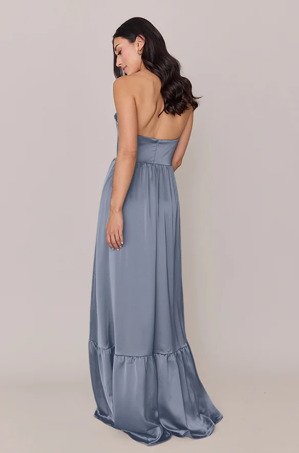 Valentina Satin Dress | Made To Order - Image 49