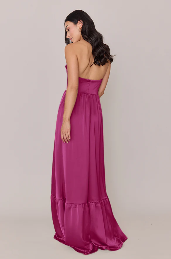 Valentina Satin Dress | Made To Order - Image 52
