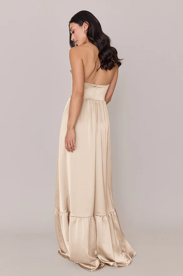 Valentina Satin Dress | Made To Order - Image 55