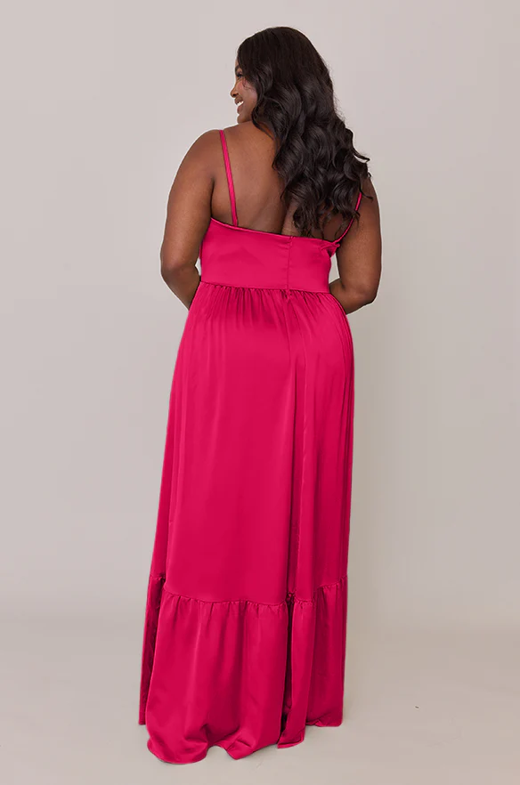 Valentina Satin Dress | Made To Order - Image 69