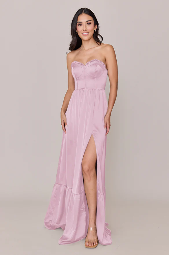 Valentina Satin Dress | Made To Order - Image 7