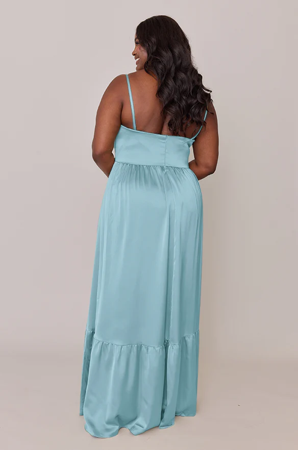 Valentina Satin Dress | Made To Order - Image 77