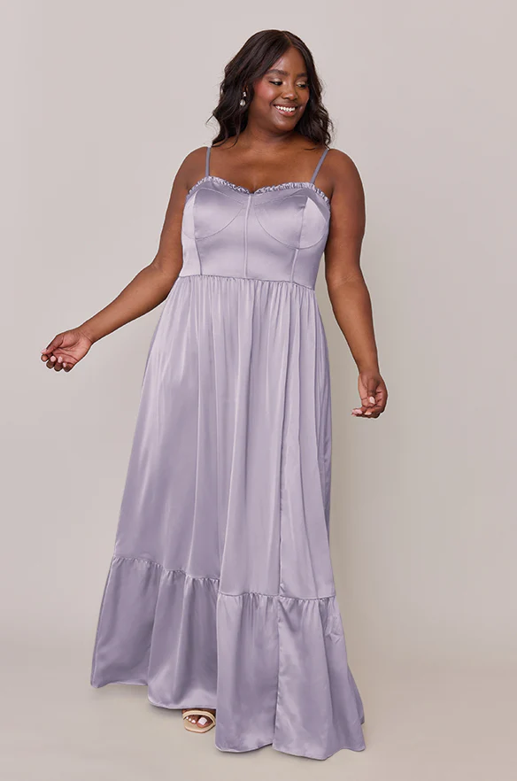 Valentina Satin Dress | Made To Order - Image 80