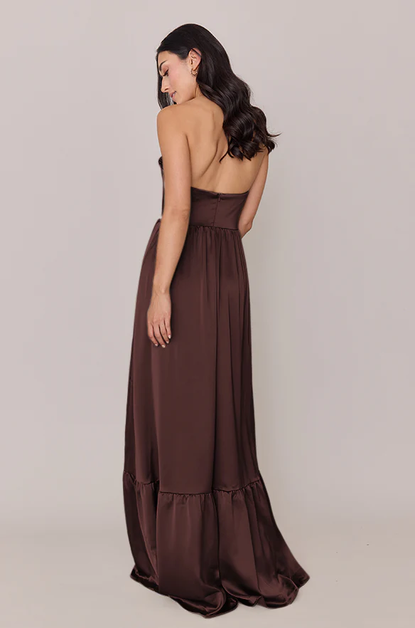 Valentina Satin Dress | Made To Order - Image 87