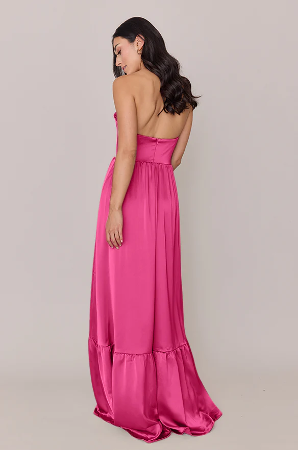Valentina Satin Dress | Made To Order - Image 91