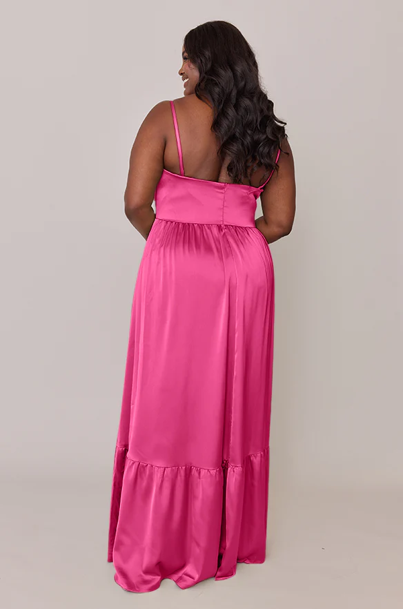 Valentina Satin Dress | Made To Order - Image 93