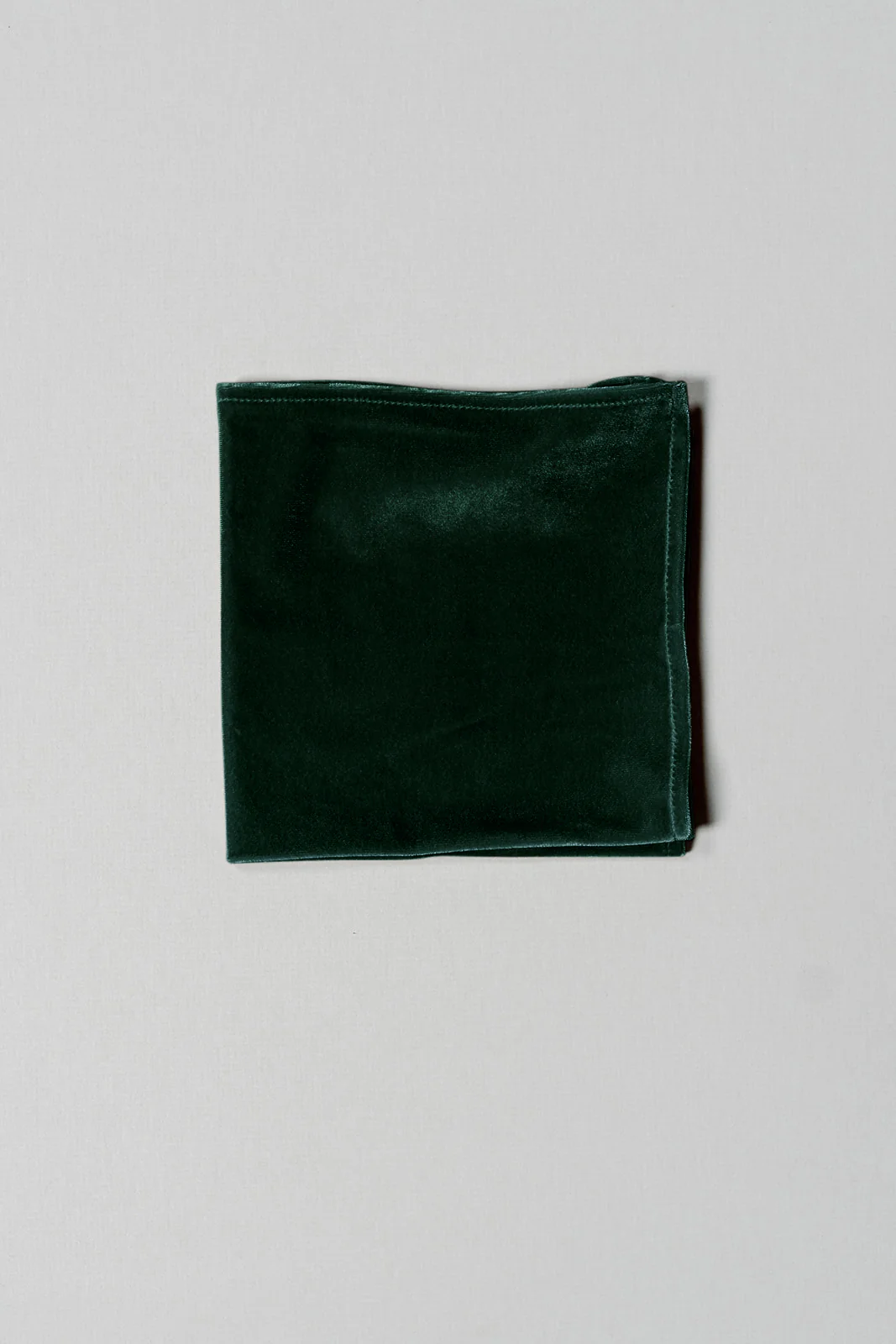 Velvet Pocket Square | Ready To Ship | Emerald