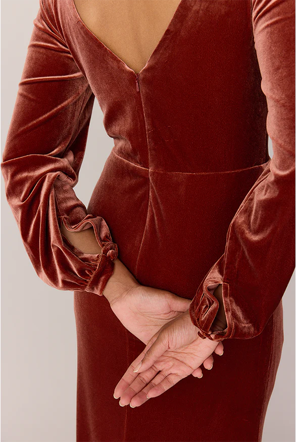 Vera Velvet Dress | Made To Order - Image 3