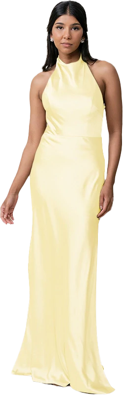 Veronica Satin Dress | Made To Order - Image 107