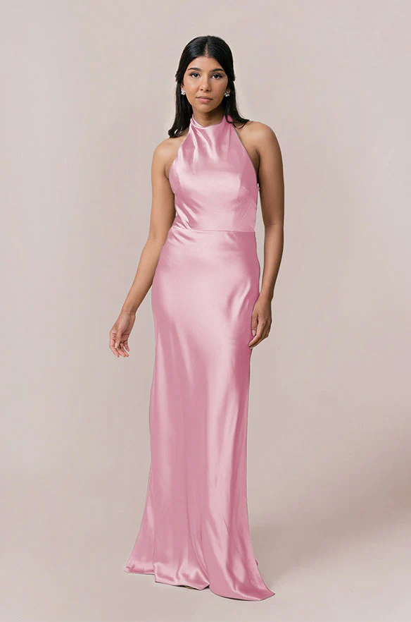 Veronica Satin Dress | Made To Order - Image 113