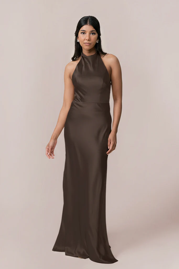 Veronica Satin Dress | Made To Order - Image 118