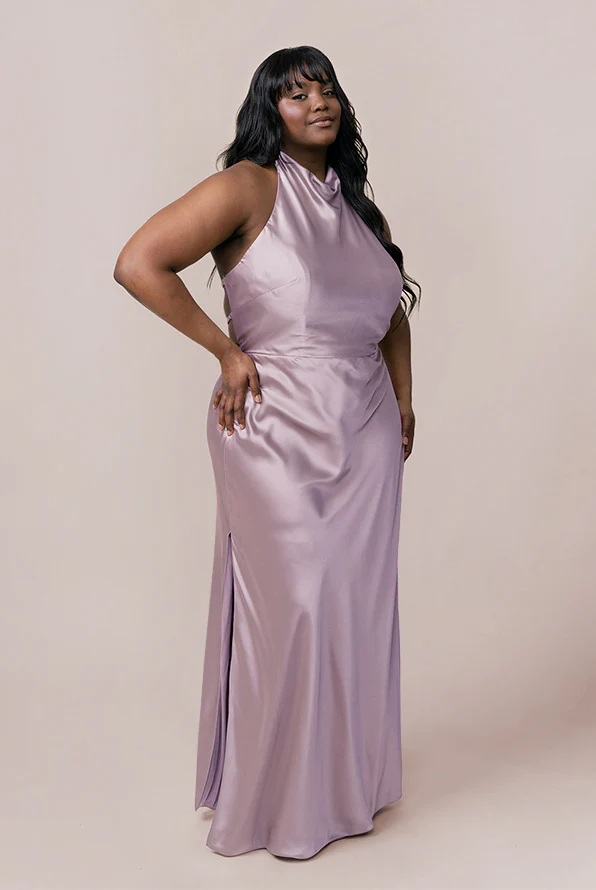 Veronica Satin Dress | Made To Order - Image 23