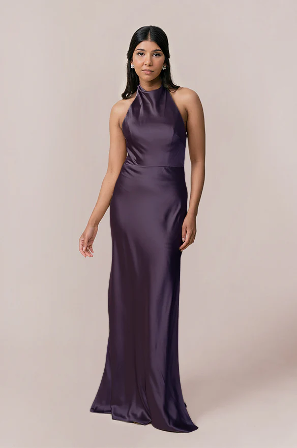 Veronica Satin Dress | Made To Order - Image 31