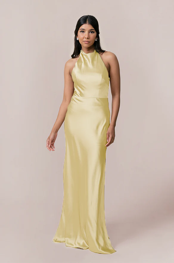 Veronica Satin Dress | Made To Order - Image 32