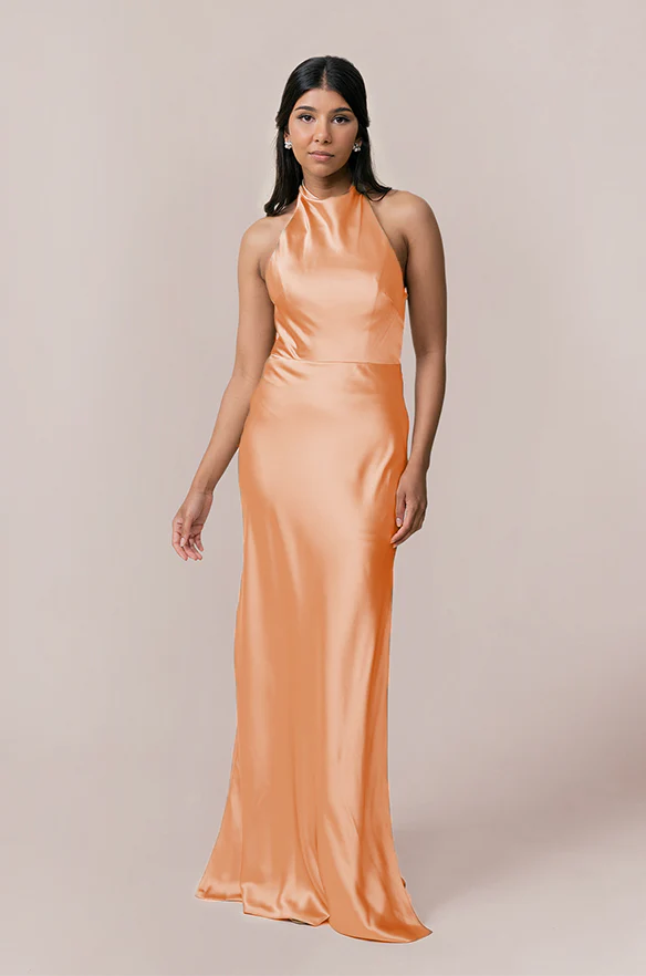 Veronica Satin Dress | Made To Order - Image 33