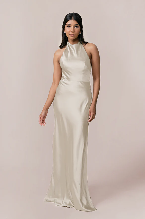 Veronica Satin Dress | Made To Order - Image 34