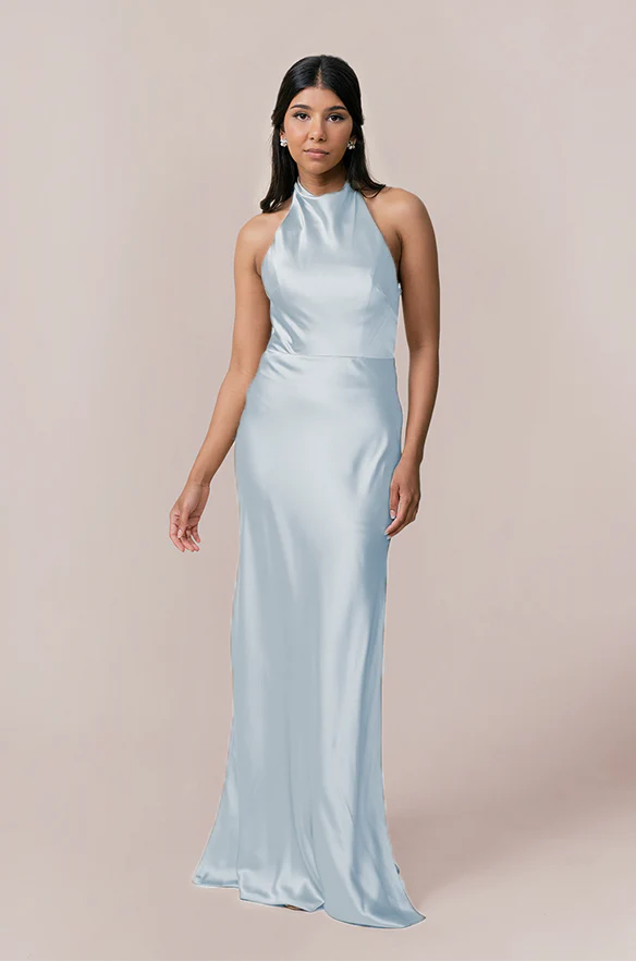 Veronica Satin Dress | Made To Order - Image 36