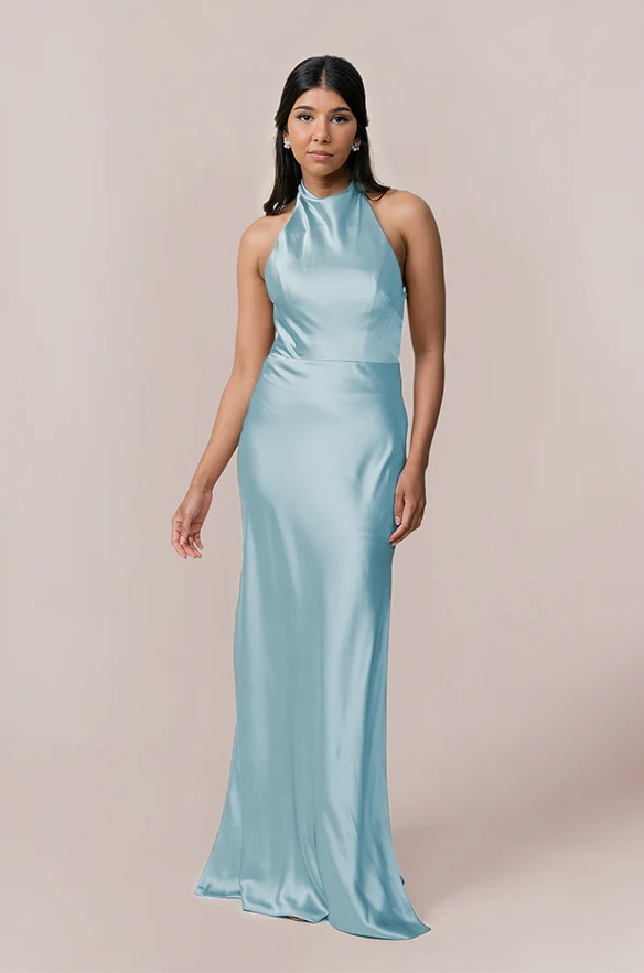Veronica Satin Dress | Made To Order - Image 52