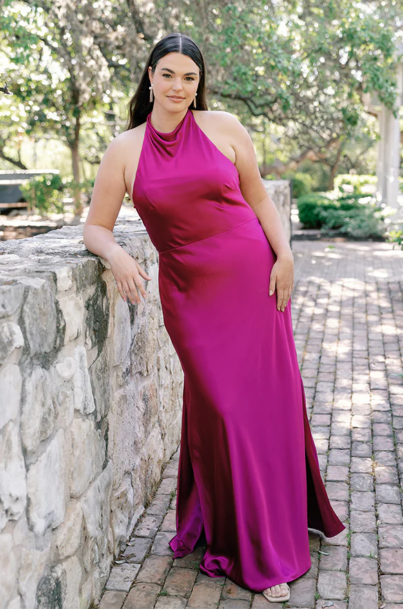 Veronica Satin Dress | Made To Order - Image 9